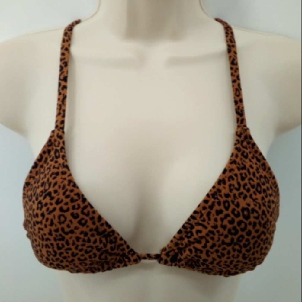 ⭐3/$30 Xhilaration 2021 Collection Animal Print Bikini Swimwear Top Swim XS